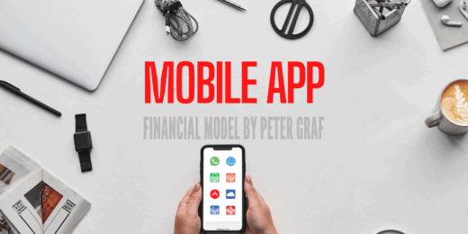 Mobile App Financial Model MEGA/GIGA + Video Tutorial