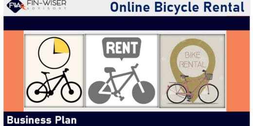 Online Bicycle Rental – 3 Statement Financial Model with 5 years Monthly Projection