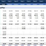 Pro Forma Cash Flow Statement Overview | eFinancialModels Pro Forma Cash Flow Statement showing projected cash flows across operating, investing, and financing activities.