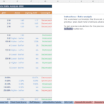 Company Ratio Analysis Report 2020 | eFinancialModels 2020 Company financial ratio analysis showing liquidity, activity, and profitability metrics.
