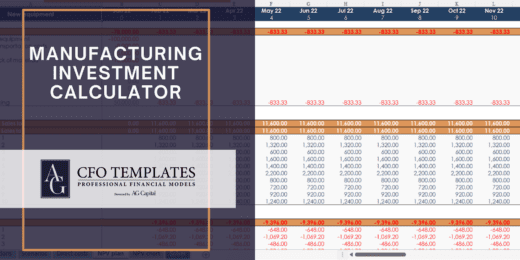 Manufacturing Investment Calculator