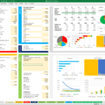 Comprehensive SaaS Financial Model Example | eFinancialModels SaaS financial model displaying revenue, expenses, and user acquisition costs.