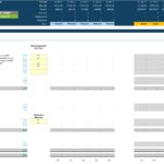 ABC Co-working Ltd Balance Sheet Overview | eFinancialModels Balance sheet for ABC Co-working Ltd showing assets, liabilities, and equity details.