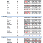 Comprehensive financial statements for a startup care center from 2021 to 2028