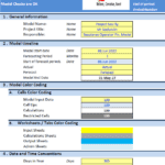 Project Sea Fly Financial Model | eFinancialModels Excel screenshot displaying Project Sea Fly financial model structure and data settings.