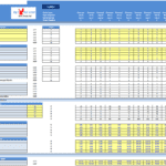 Project Sea Fly Financial Model Input Template | eFinancialModels Financial input sheet illustrating planes, seating, and pricing data.