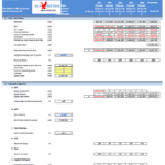 Storage Share Platform Financial Valuation Model | eFinancialModels Forecasted cash flows and feasibility metrics for storage platform valuation in Excel.