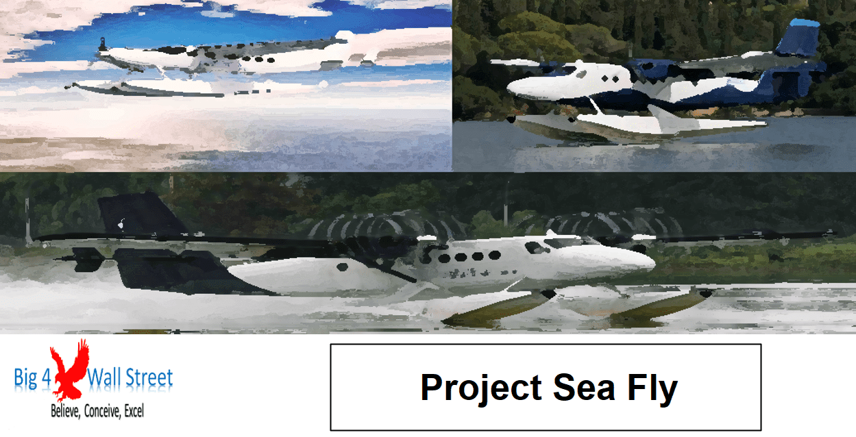 Cover image for Project Sea Fly showcasing various seaplane models.