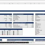Project Financial Analysis Dashboard Overview | eFinancialModels Dashboard displaying project financial metrics and scenarios.