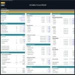 Art Gallery Financial Model Setup Assumptions | eFinancialModels Art gallery financial model assumptions, including revenue and cost metrics.