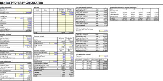 Rental Property Calculator