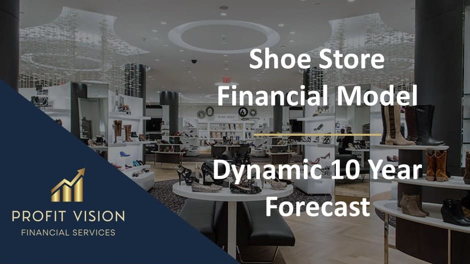Shoe Store Financial Model – Dynamic 10 Year Forecast