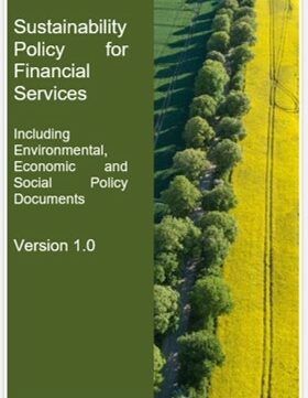 Sustainability Policy for Financial Services – eBook Template Sustainability Policy for Financial Services – eBook Template