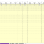 Daily Inventory Usage Tracking Template | eFinancialModels Daily usage chart tracking item consumption from January to February 2022.