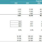 Subscription Revenue Projections (2022-2026) | eFinancialModels Subscription revenue model displaying projected values for various packs from 2022 to 2026.