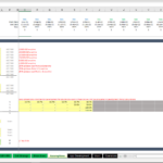 App Development Costs and Capital Expenditures Overview | eFinancialModels Breakdown of app development costs and capex details in an Excel financial model.