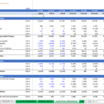Multi-Year Cash Flow Statement Overview | eFinancialModels Cash flow statement highlighting operating, investing, and financing activities over multiple years.