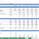 DCF Valuation Summary for Financial Years | eFinancialModels DCF valuation model showing NPV summary and financial metrics for analysis.