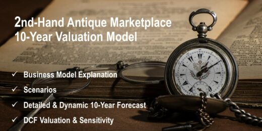 2nd-Hand Antique Marketplace 10-Year DCF Financial Model