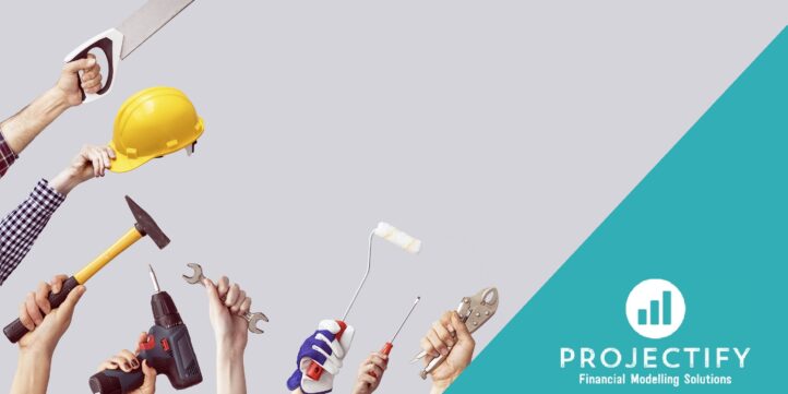 Tools for Service Provider Financial Projections | eFinancialModels Various tools representing collaboration in service provider financial projections.