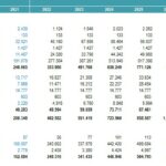Detailed Balance Sheet with Historical and Forecast Data | eFinancialModels Balance sheet showing assets and liabilities from 2019 to 2031.