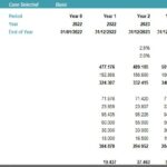 Annual Profit & Loss Forecast for 2022–2026 | eFinancialModels Profit & loss statement showing revenue, expenses, and EBITDA projections for five years.