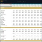 Balance sheet and cash flow statement for City Hotel across multiple years.