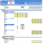 Hospital Financial Model - Room Configurations and Pricing | eFinancialModels Financial model showing hospital room types, pricing per bed, and occupancy projections.