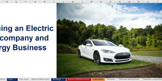 Electric Car Company Financial Model