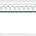 Cash Flow Projections and Valuation Analysis | eFinancialModels Illustration of cash flow projections, revenue growth, and equity valuation from a financial model.