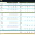 Financial model template displaying revenue and cost forecasts for a Pilates studio.
