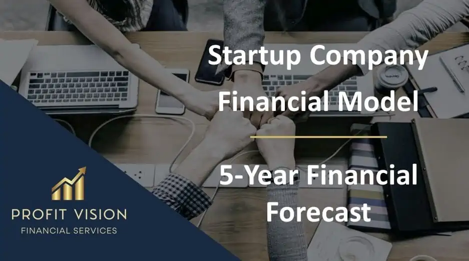 Startup Company Financial Model – 5 Year Financial Forecast