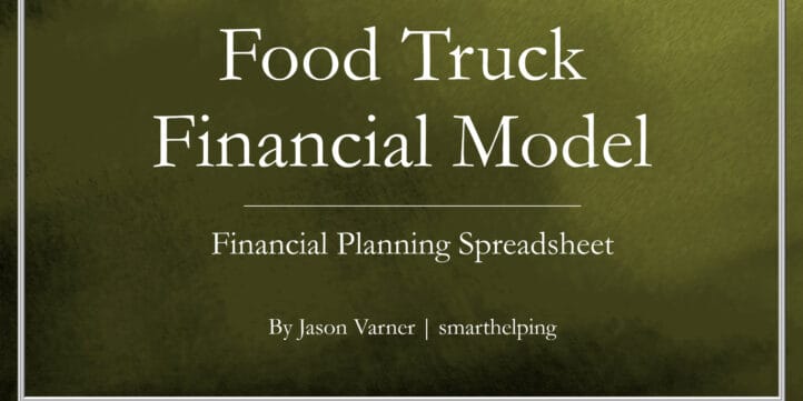 Food Truck Cash Flow Model Food Truck Cash Flow Model