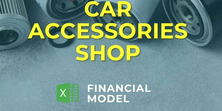 Car Accessories Shop Financial Model Excel Template