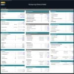 Detailed assumptions for a boutique gym financial model covering customer metrics and expenses.