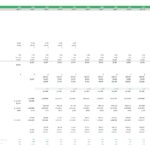 Debt schedule summary showing repayment terms and interest rates for green hydrogen project financing.