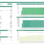 Financial summary of a hydrogen plant including capacity, production, and costs