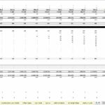 Income statement for Construction Co, LLC with monthly financial performance metrics.