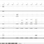 Monthly income statement for ABC Co. illustrating revenue, expenses, and net income.