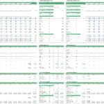 Detailed financial model template for Blue Hydrogen business planning.
