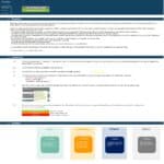 Carbon pricing model front sheet with inputs, instructions, and error check notifications.