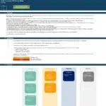 LBO financial model template showing inputs, calculations, and outputs sections.