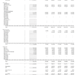 Financial model template with profit and loss, cash flow, and balance sheet sections.