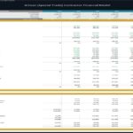 Annual financial statement highlighting revenue, operating expenses, and cash flow for a contractor business model.