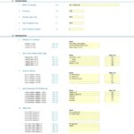 Infographic detailing financial projection inputs for ABC Parking Ltd, featuring locations, rates, services, and expense categories.