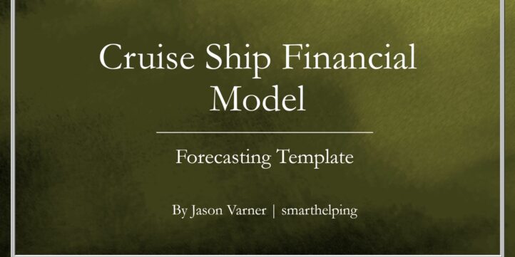 Cruise Ship Financial Forecasting Template Cruise Ship Financial Forecasting Template