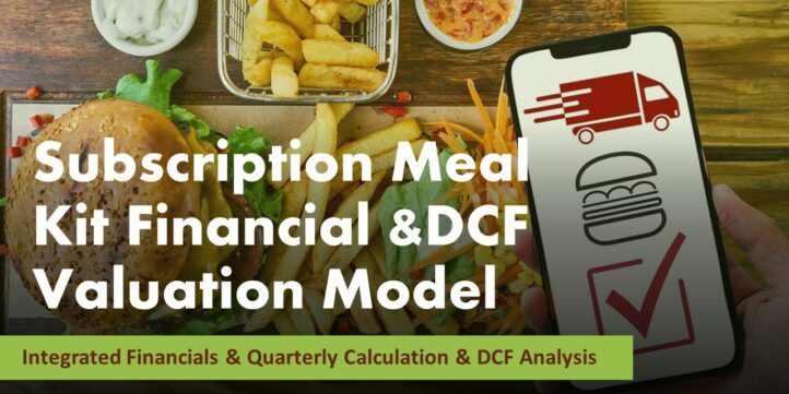 Subscription Meal Kit Financial & DCF Valuation Model Subscription Meal Kit Financial & DCF Valuation Model