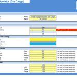 Vessel Voyage Calculator manual showing structure and input guidelines.