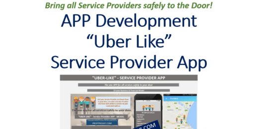 Service Provider APP (Uber-like) Business, Financial And Develop Tips Model 10 years