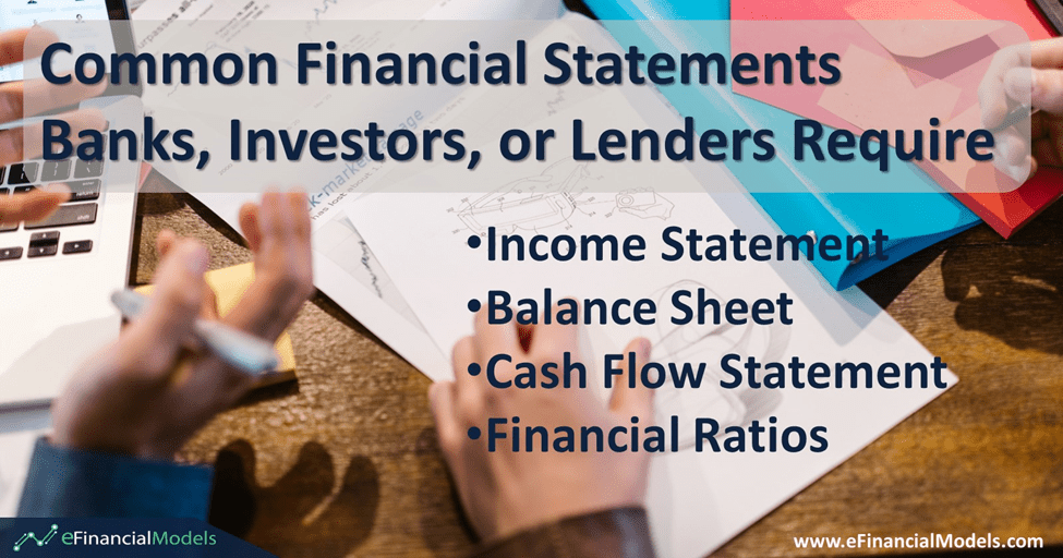 Key Financial Statements for Investors and Lenders | eFinancialModels Overview of financial statements needed for funding applications.